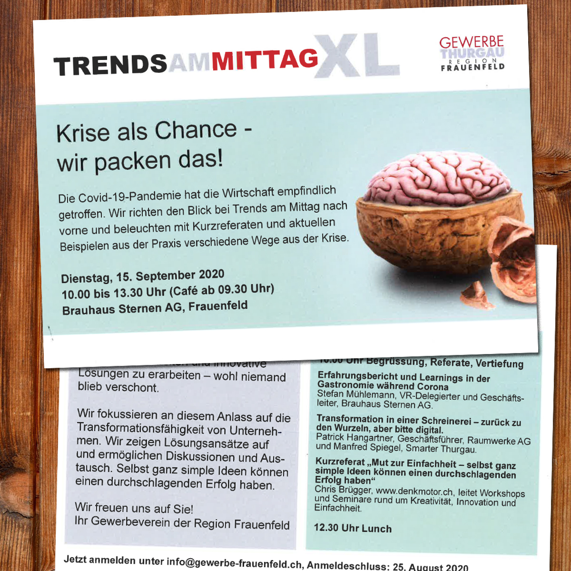 Trends am Mittag