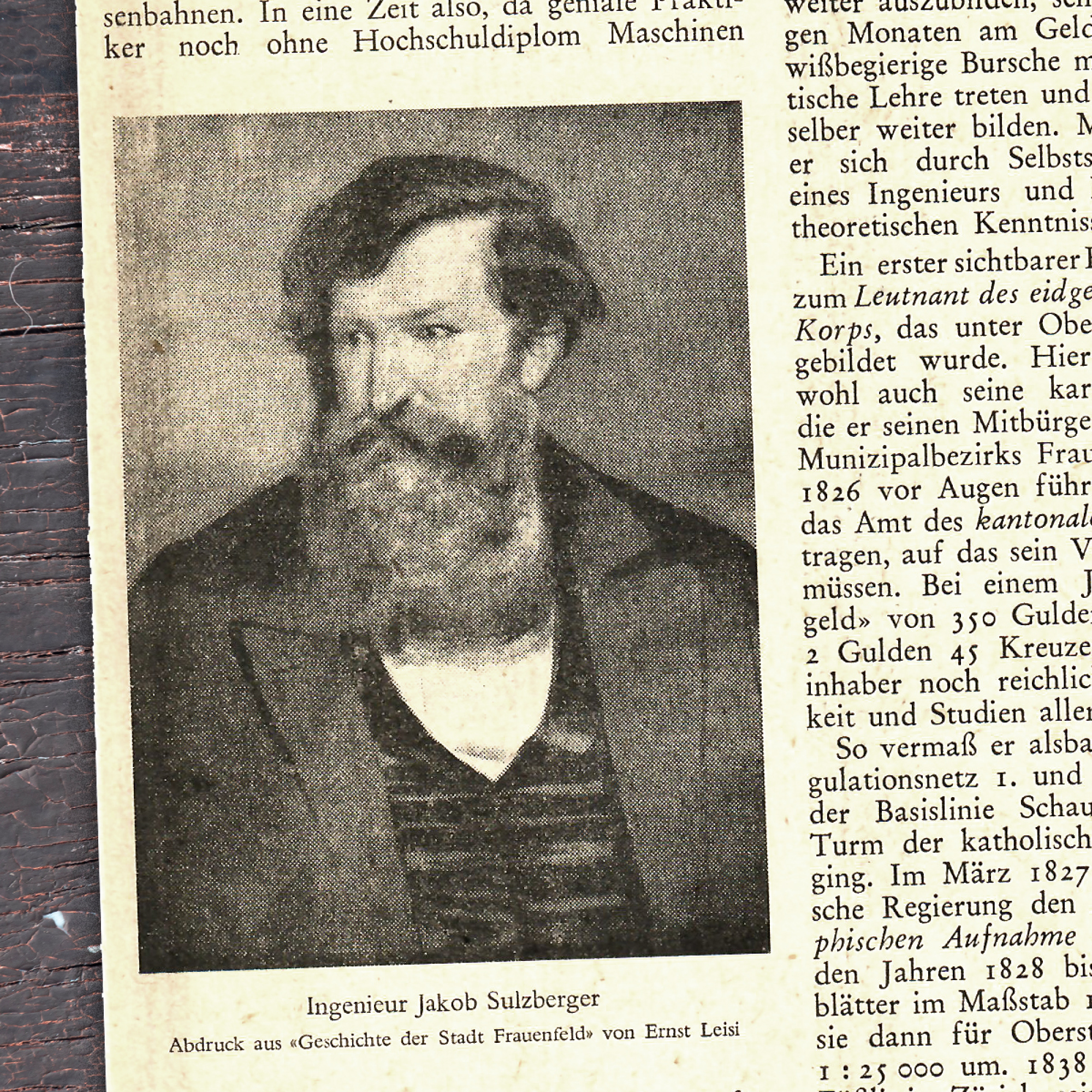 Gründung Gewerbeverein - Jakob Sulzberger