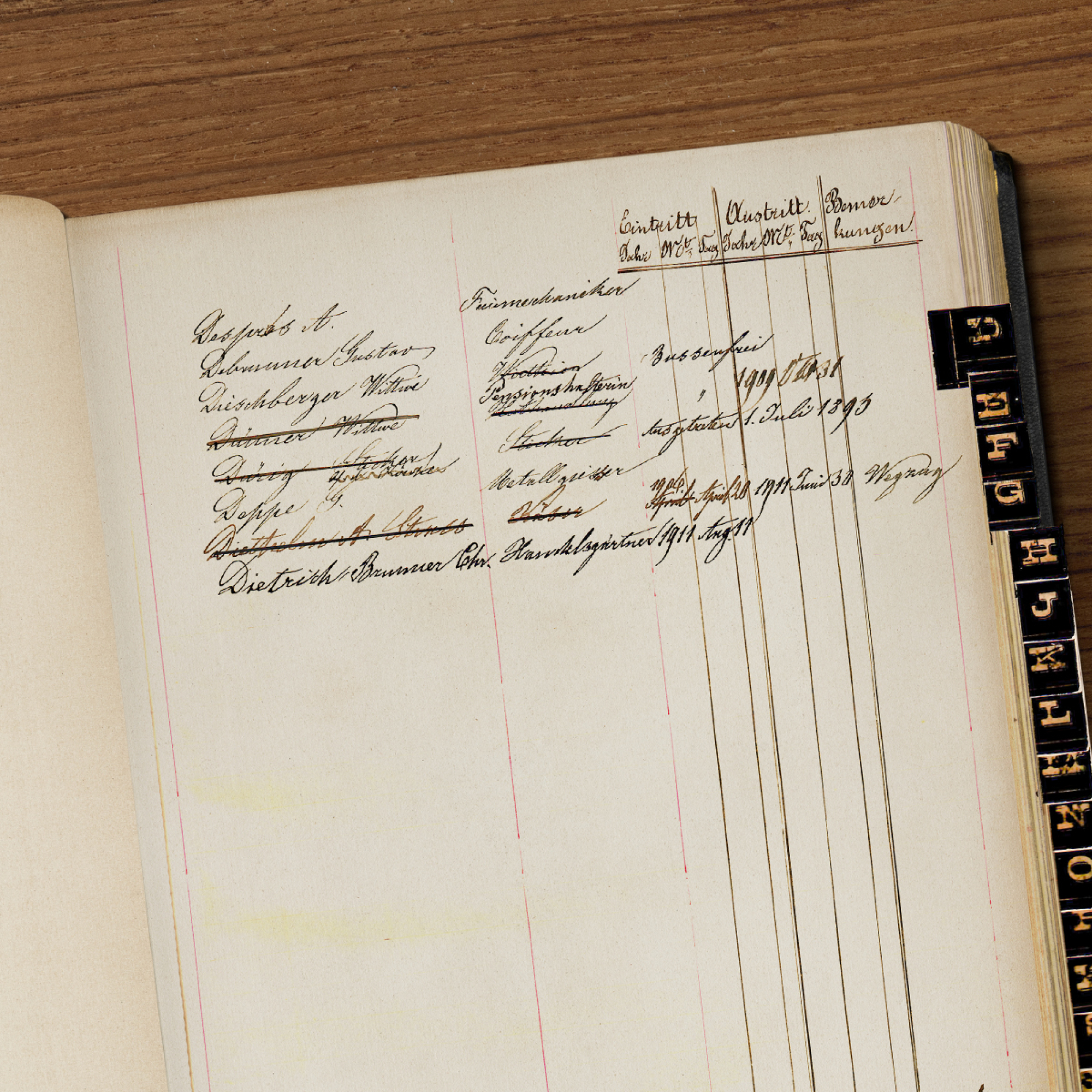 Mitgliederbuch