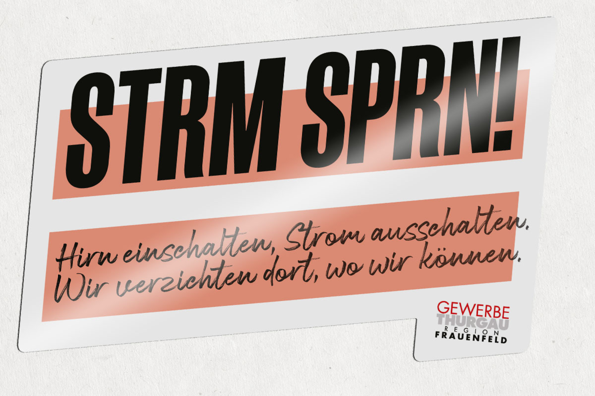 Stromsparkampagne